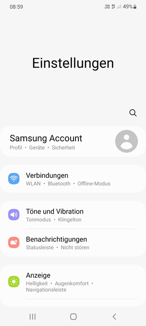 Wählen Sie Verbindungen