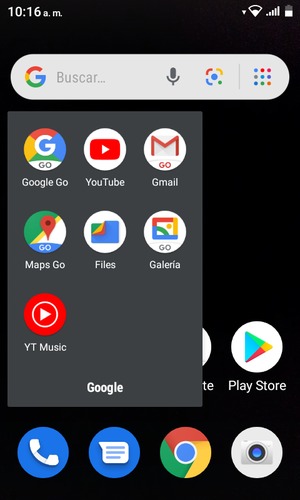 Seleccione Gmail