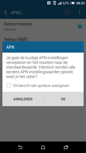 Selecteer OK