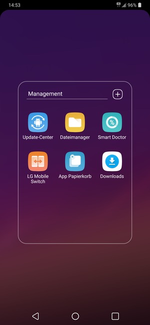 Wählen Sie Update-Center