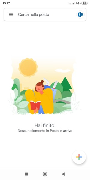Il tuo account è pronto per l'uso