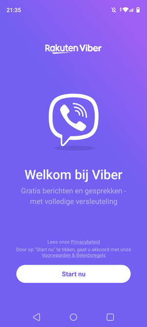 Uw app is klaar voor gebruik