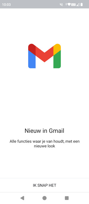 Selecteer IK SNAP HET