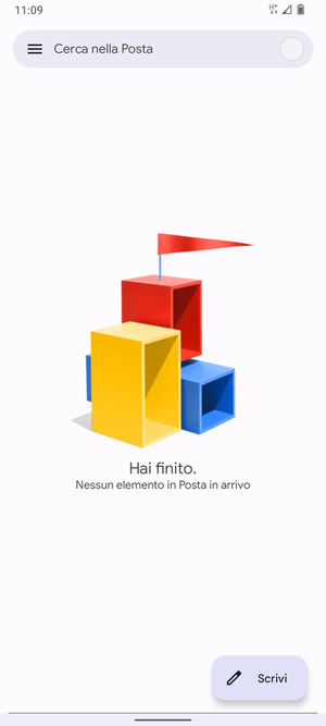Il tuo Gmail è pronto per l'uso