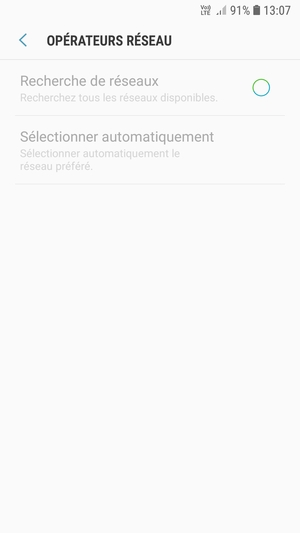 Veuillez attendre la fin de la recherche
