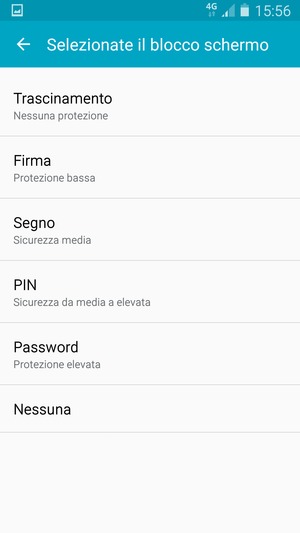 Seleziona Segno