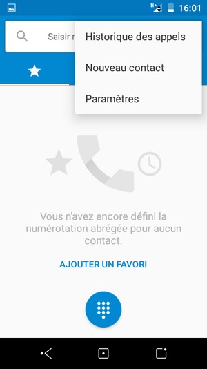 Sélectionnez Paramètres