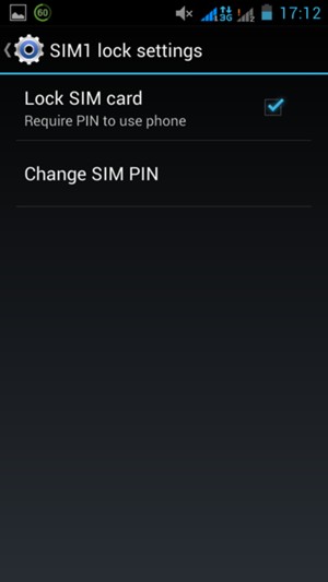 Select Change SIM PIN