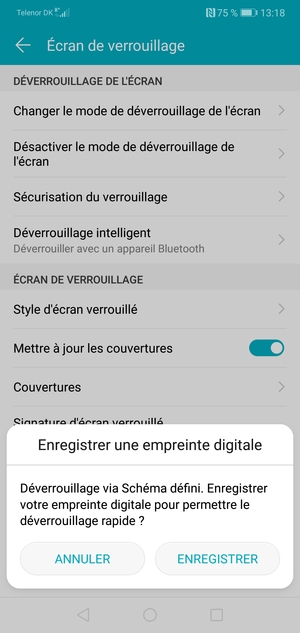 Sélectionnez ANNULER