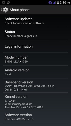 Select Software updates