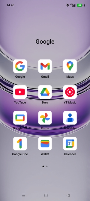 Vælg Gmail
