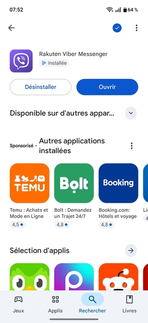 Sélectionnez Ouvrir