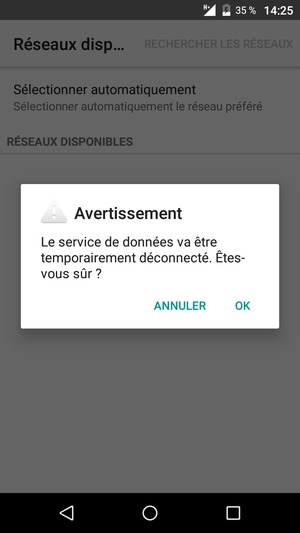 Sélectionnez OK