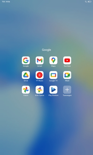 Selecteer Gmail