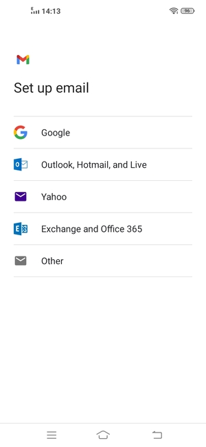 Select Outlook, Hotmail and Live