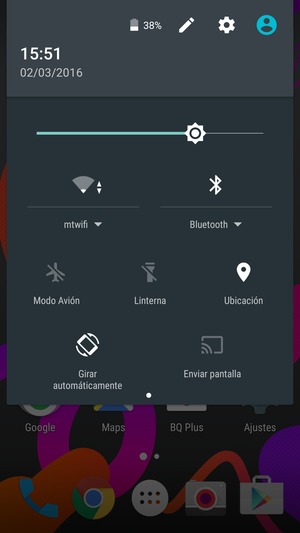 Desactive Wi-Fi y Bluetooth