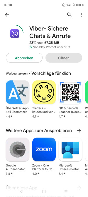 Warten Sie, bis der Installationsprozess  beendet ist