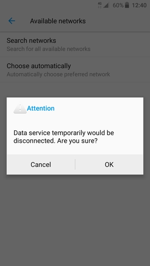 Select OK