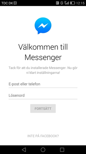 Din app är redo att användas