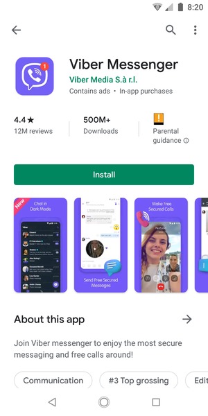 Select Install