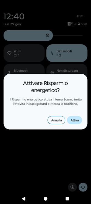 Seleziona Attiva