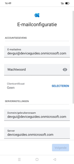 Voer uw wachtwoord in