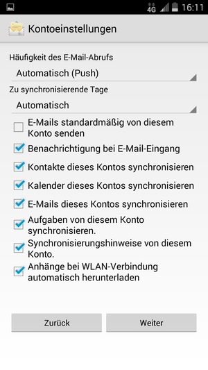 Wählen Sie Weiter