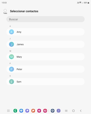 Marque la casilla de verificación Todo