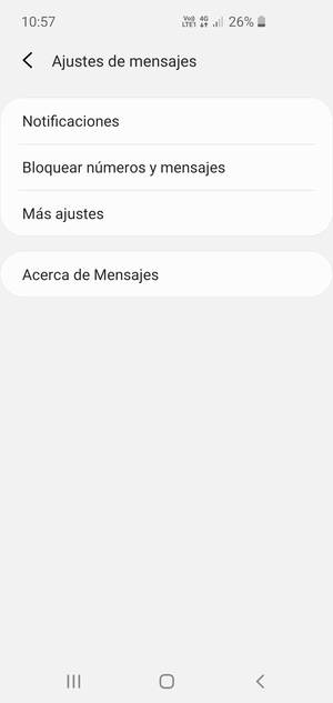 Seleccione Más ajustes