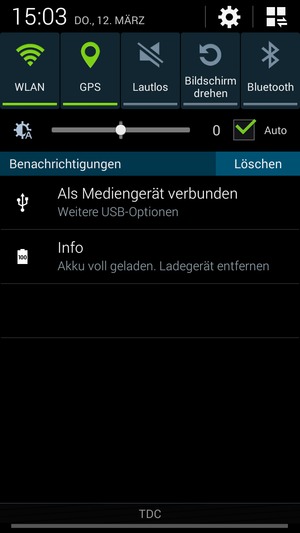 Schalten Sie WLAN und Bluetooth aus