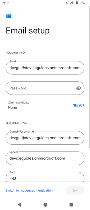 Enter your Password