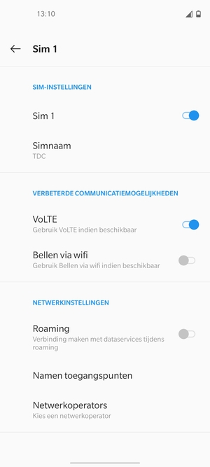 Selecteer Namen toegangspunten