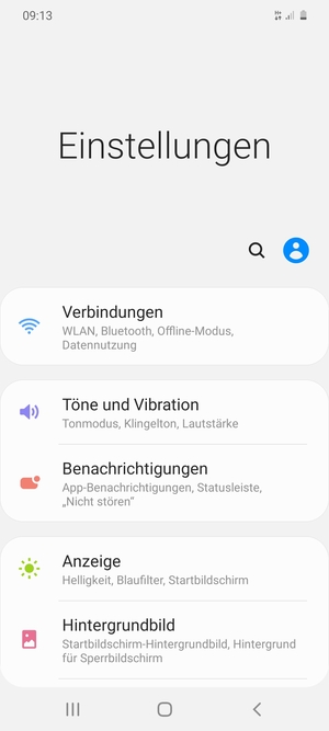 Wählen Sie Verbindungen