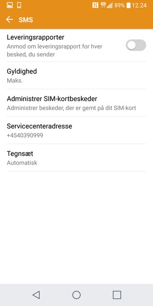 Vælg Servicecenteradresse