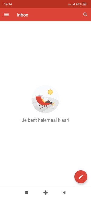 Uw account is klaar voor gebruik