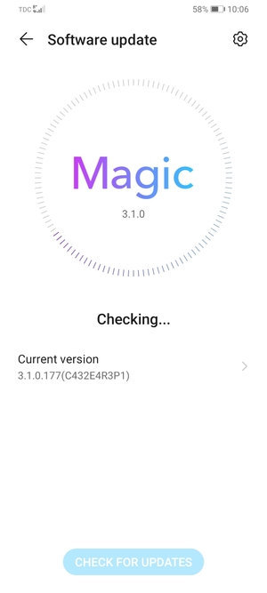 Wait for the search to finish