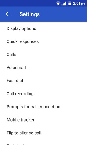 Select Voicemail