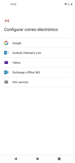 Seleccione Google