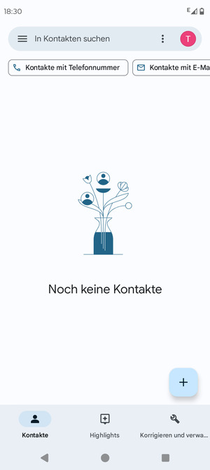 Wählen Sie Korrigieren und verwalten