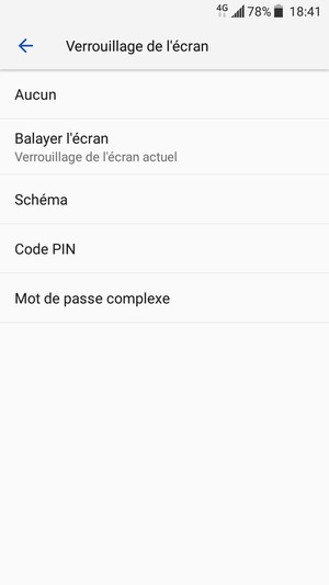 Sélectionnez Schéma