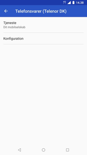 Vælg Konfiguration
