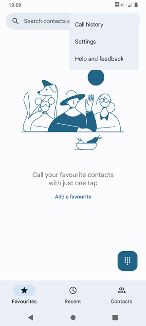 Select Settings