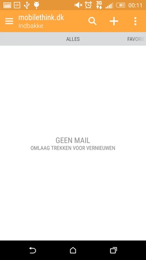Uw account is klaar voor gebruik