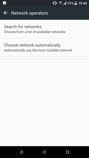 Select Search networks