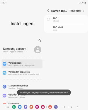 Selecteer Toevoegen