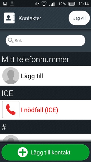 Välj Jag vill