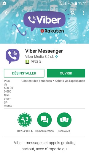 Sélectionnez OUVRIR