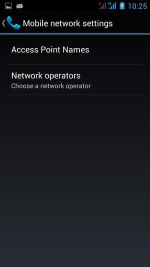 Select Network operators