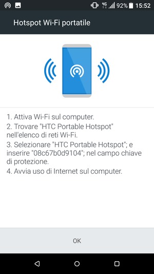 Seleziona OK