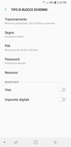 Seleziona Segno
